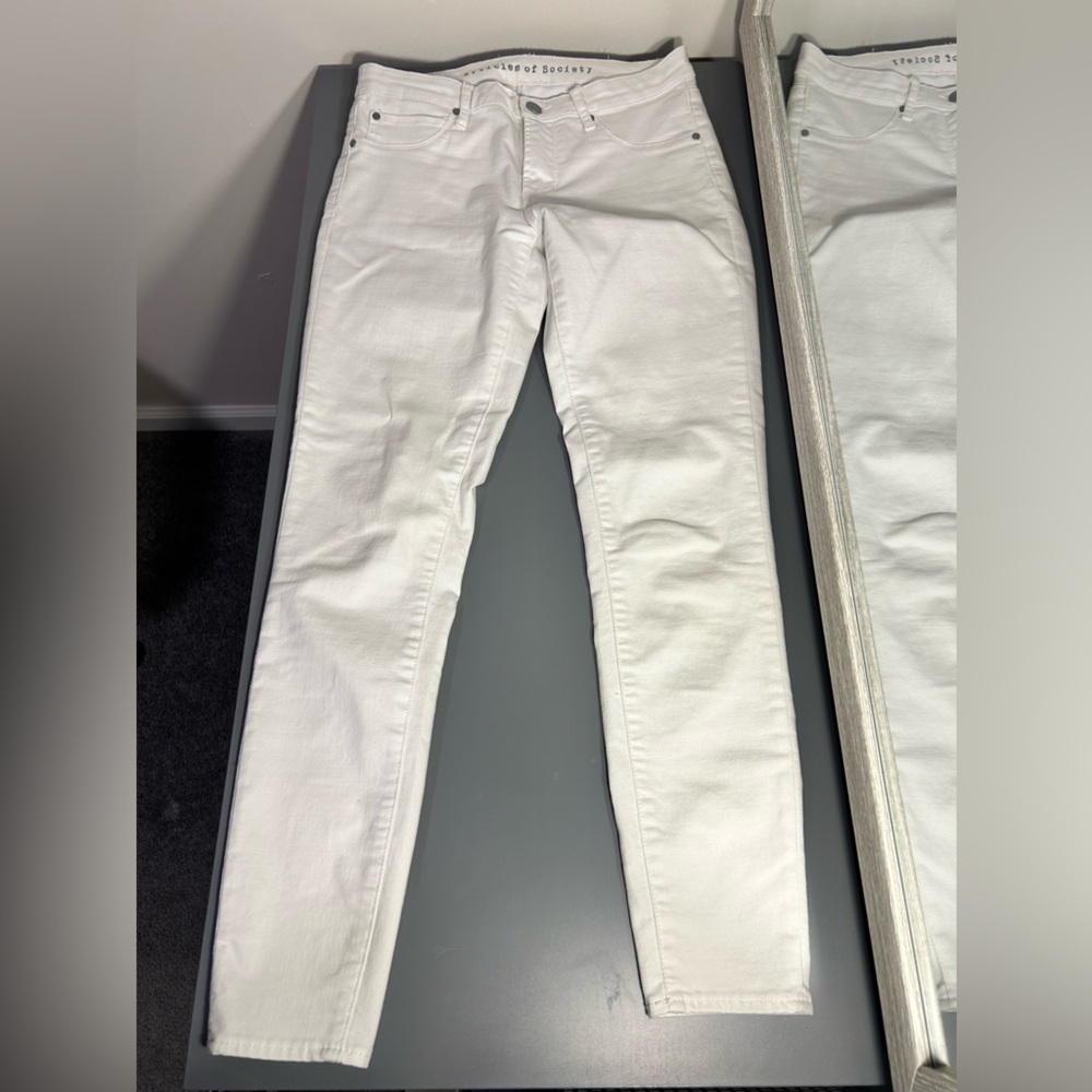 Articles of Society White Skinny Jeans